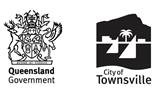 Queensland Government and Townsville City Council logos