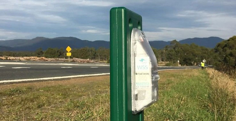 Roadside Wildlife Reflectors (virtual fencing)