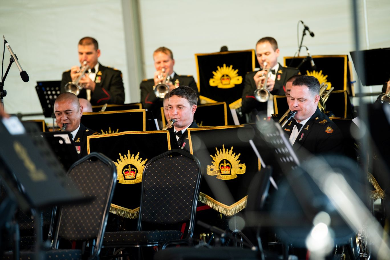1RAR Band will perform at the inaugural Wintergarden Festival of Music.