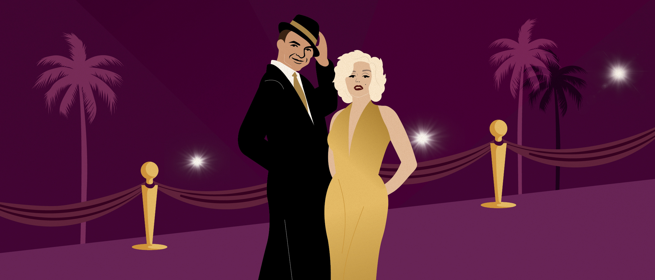 Man and woman dressed up nicely