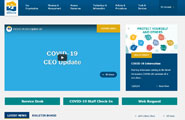Serve Intranet homepage screenshot