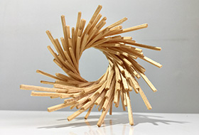 Artwork simulation of The Spiral of Life by Melissa Carey Artwork simulation of The Spiral of Life by Melissa Carey