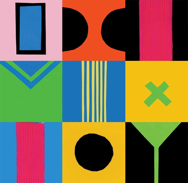 Yuriyal Bridgeman, cardboard composition tiles [detail]. Courtesy of the artist and Milani Gallery, Meanjin/Brisbane.