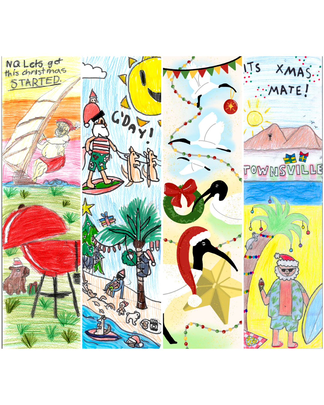 Festive flag winners