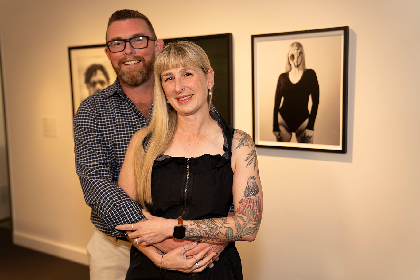 Percival Photographic Portrait Prize Winner Cassandra McMahon + Dan McMahon Portrait Name Empty Vessel