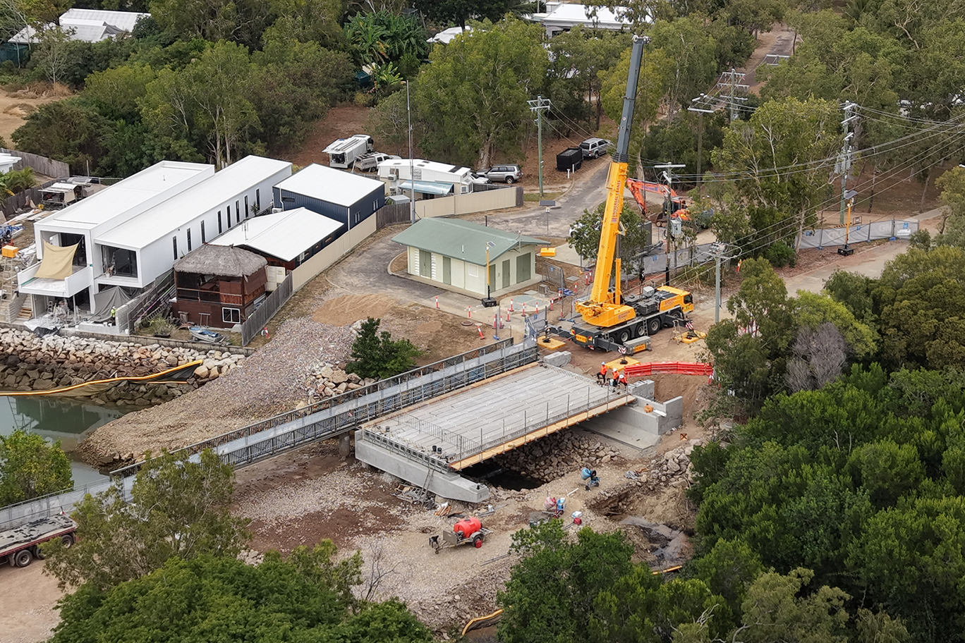 Sooning Street bridge works