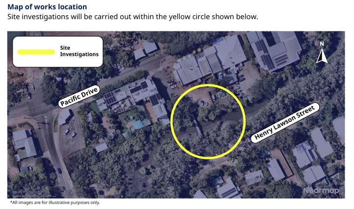 Henry Lawson Pedestrian Bridge Replacement Site Investigations Henry Lawson Pedestrian Bridge Replacement Site Investigations