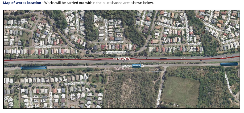 Angus Smith Drive - Roadworks Angus Smith Drive - Roadworks