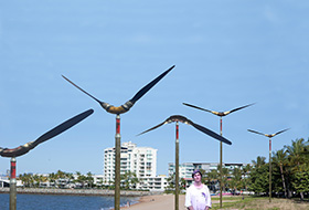 Artwork simulation of Wings On The Strand by Christopher Trotter Artwork simulation of Wings On The Strand by Christopher Trotter