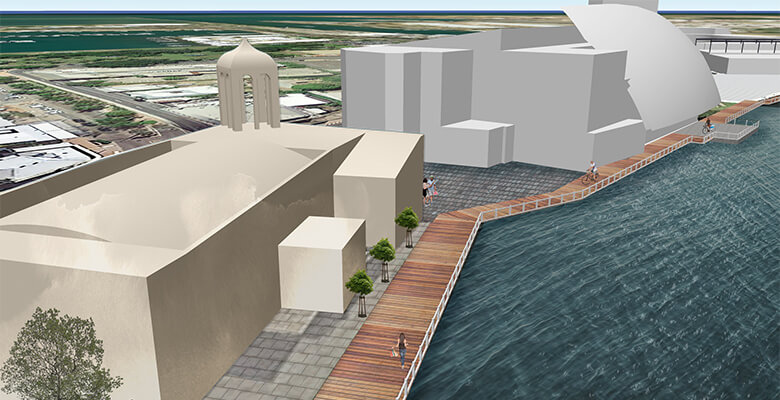Construction of the East End Boardwalk will start later this month