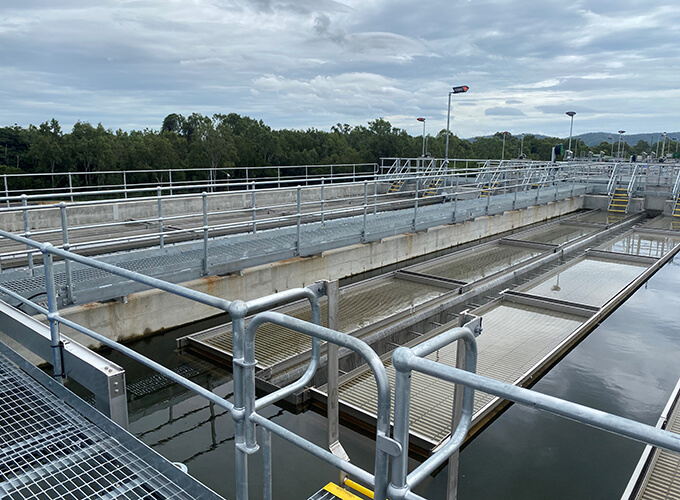 Douglas Water Treatment Plant Water Clarifier Trays