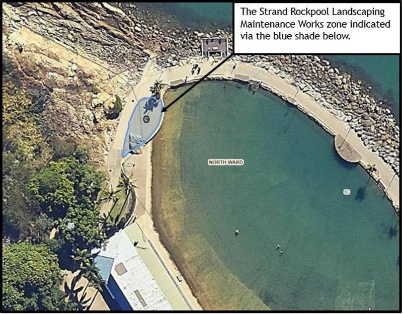 The Strand Rockpool Landscaping Maintenance Works