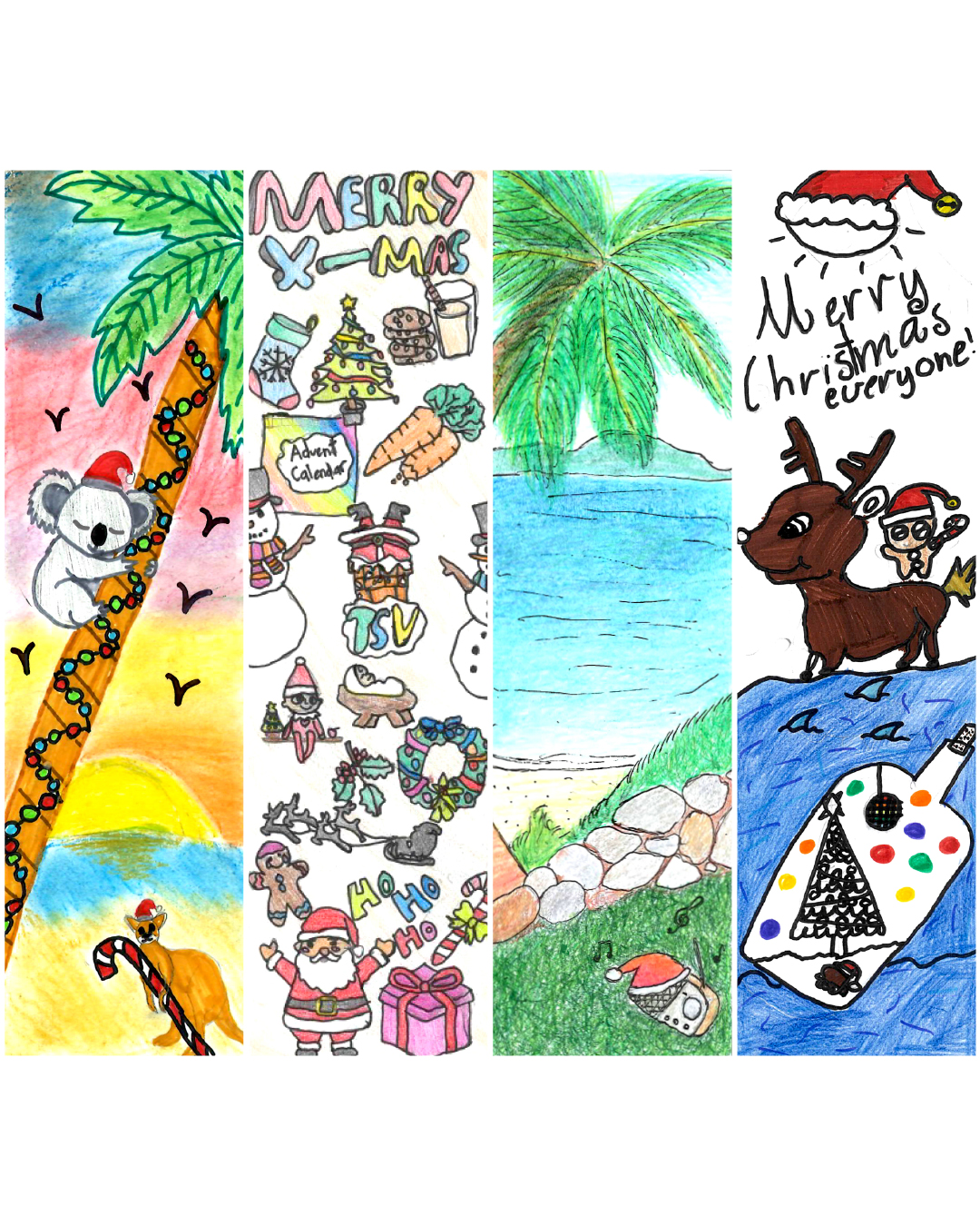 Festive flag winners