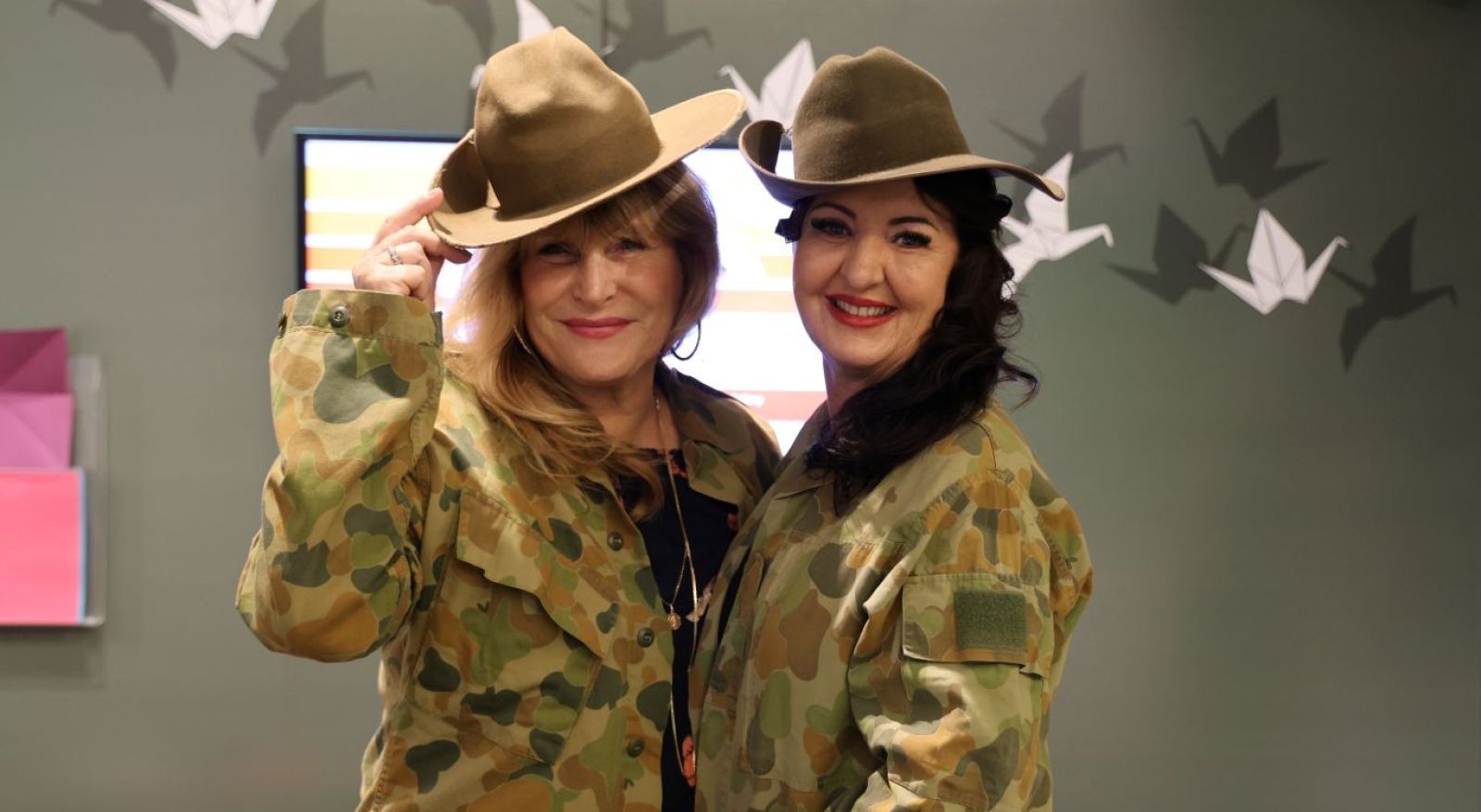 Julie Fuller and Nicole Anderson