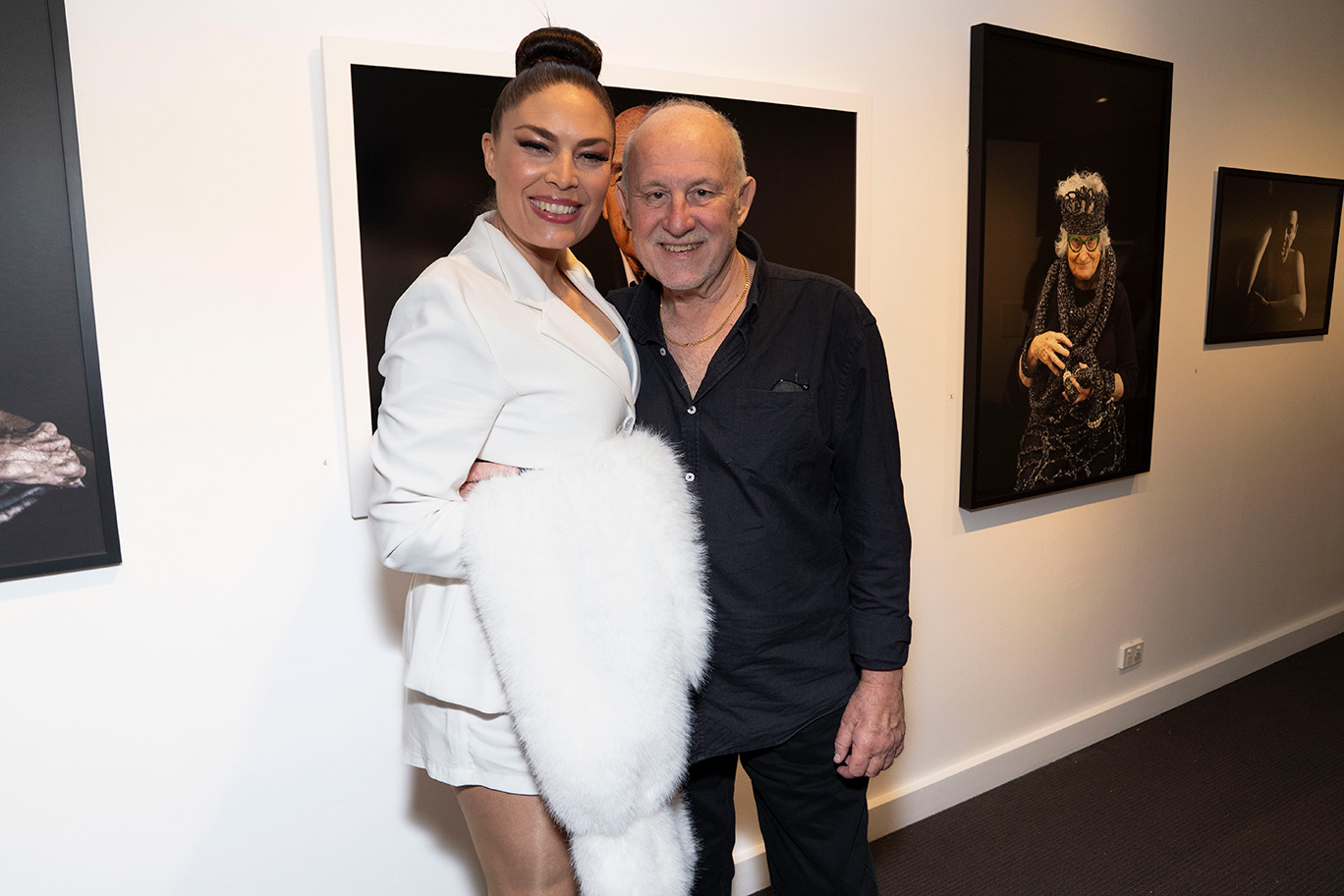 Left - Right: Estelle Hope and Wayne Budge