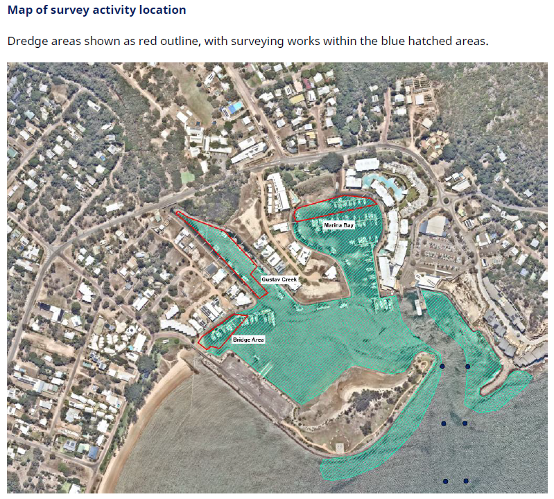 Maintenance Dredging at Nelly Bay Harbour Surveying Works
