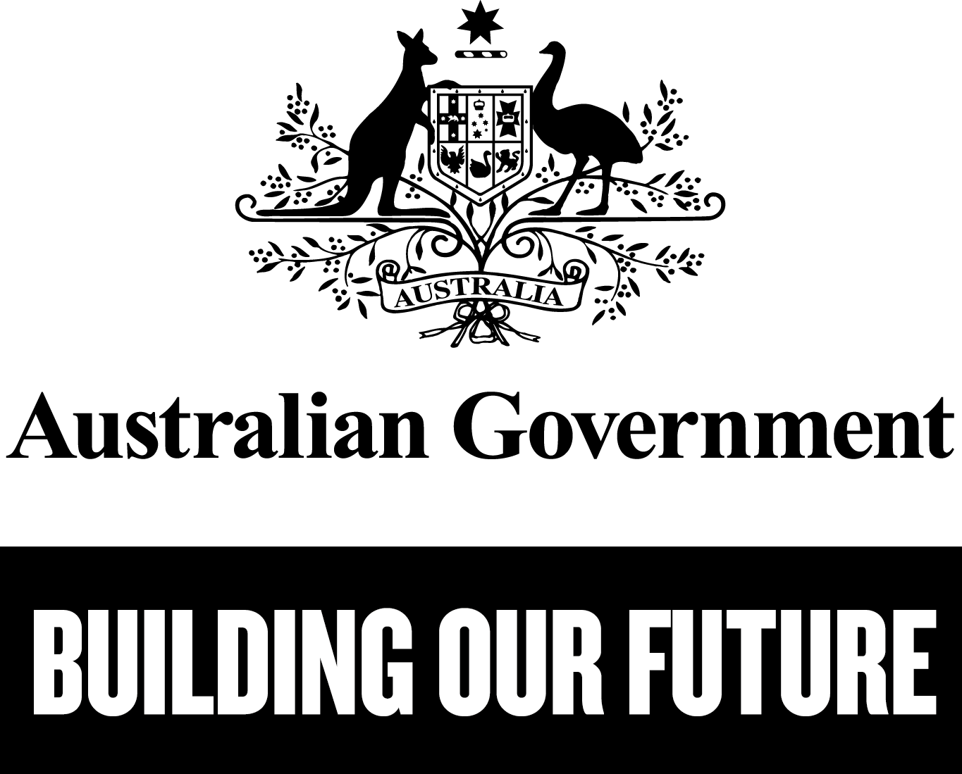 Australian Government - Building Our Future logo
