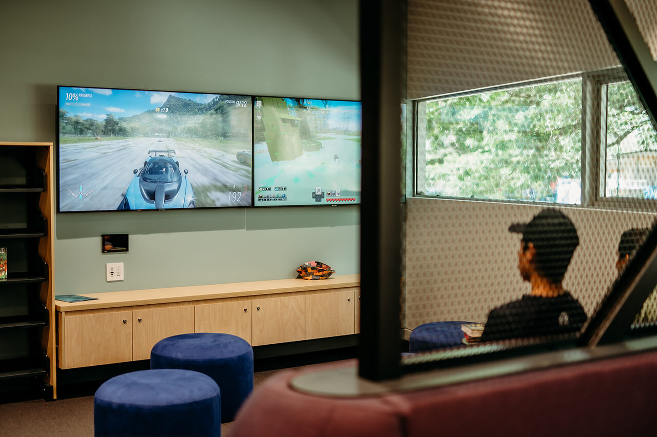 Riverway Library Gaming Room