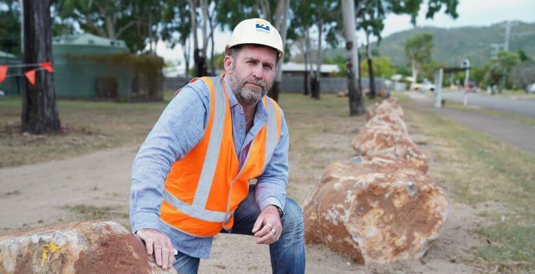 Jabiru Park receives boulder treatment