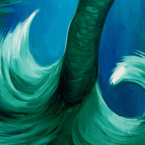 Art by Lavinia, Turquoise and Gold 2024