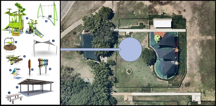 Designs for the new playground