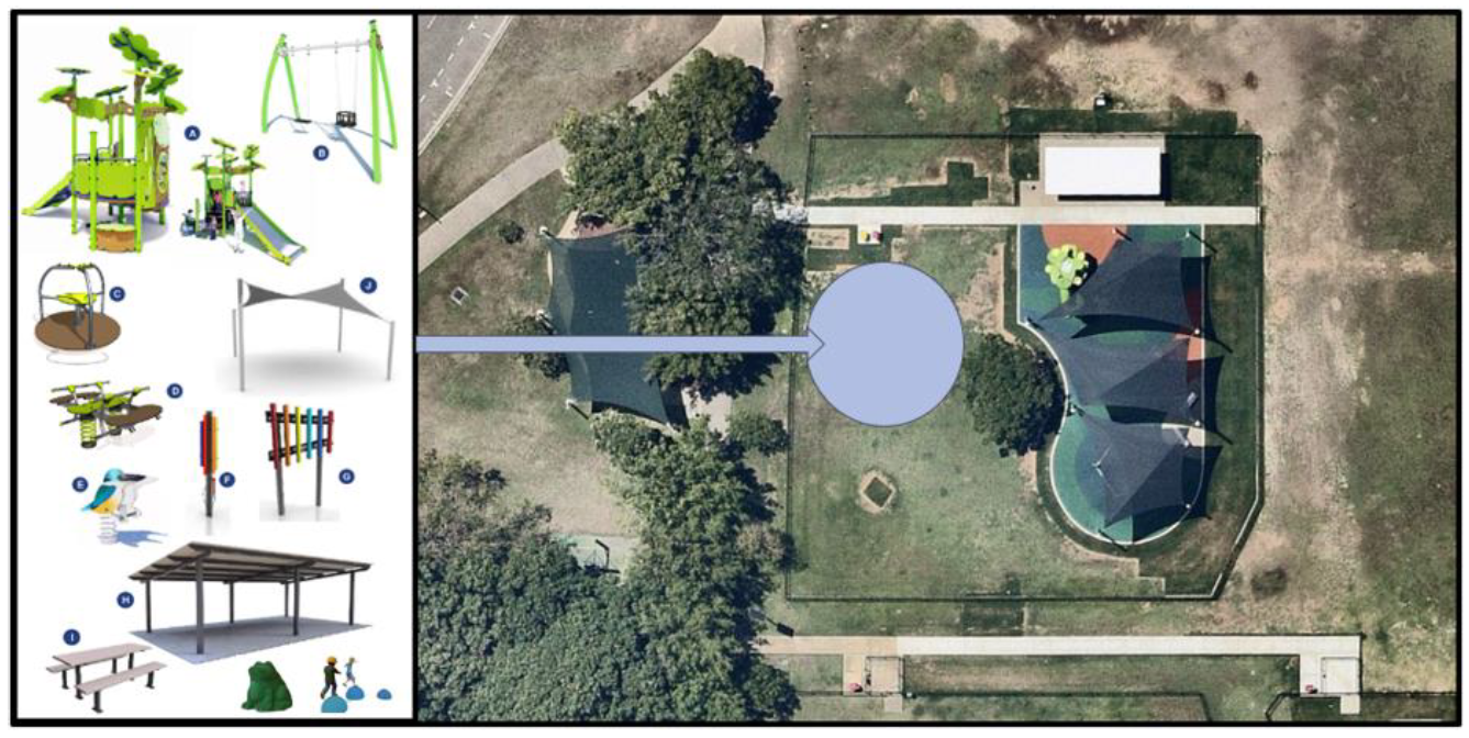 Designs for the new playground