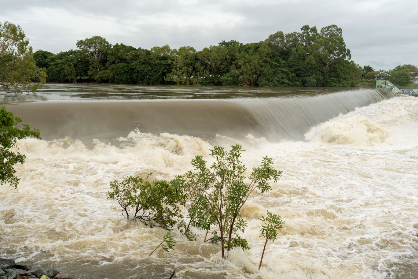 Townsville received record-breaking rainfall earlier this year, causing localised flooding.