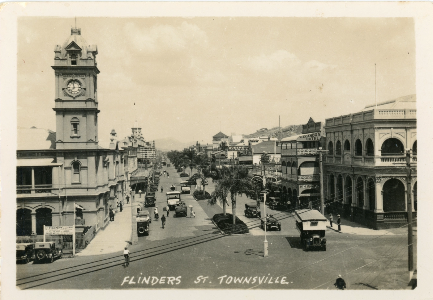 Flinders Street, Townsville. Photographed by William Joseph Bundock Laurie