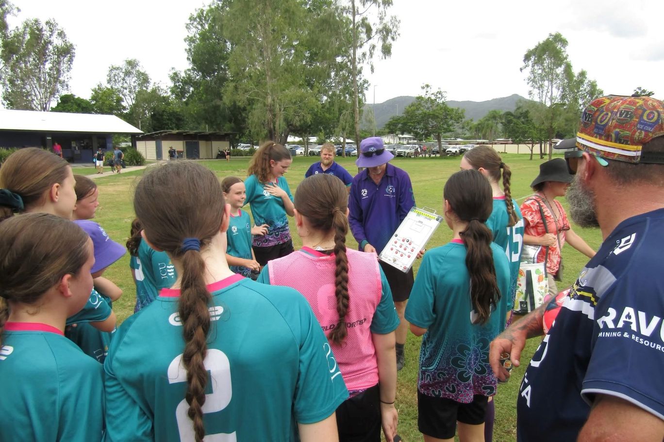 The Riverway JCU Football Club has more than 300 members, including 222 juniors. Picture: Riverway JCU Football Club.