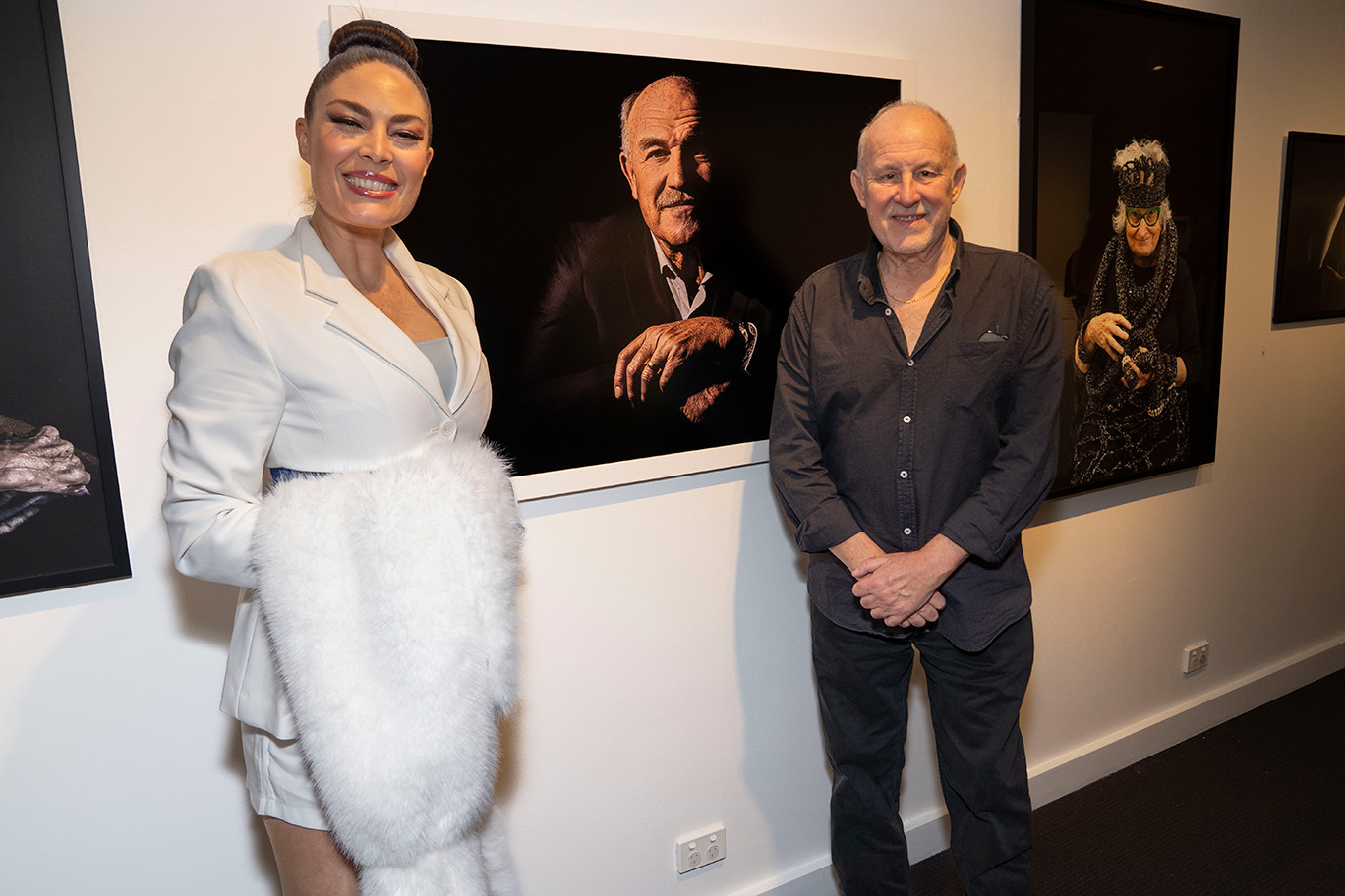Left - Right: Estelle Hope and Wayne Budge