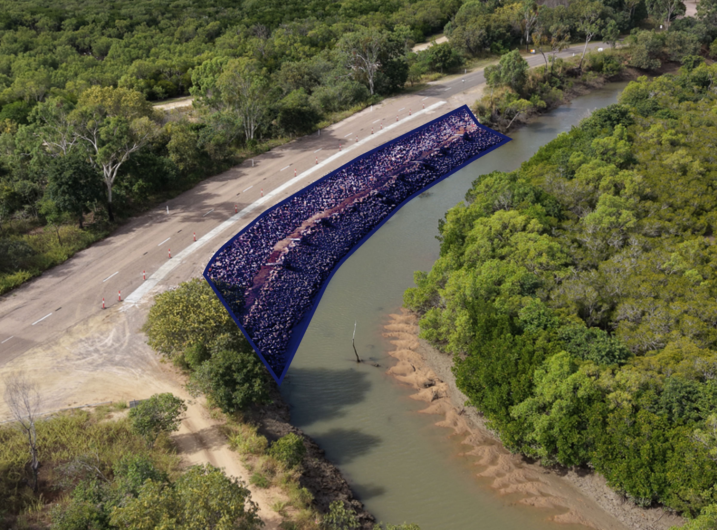 Riverine Site Maintenance location