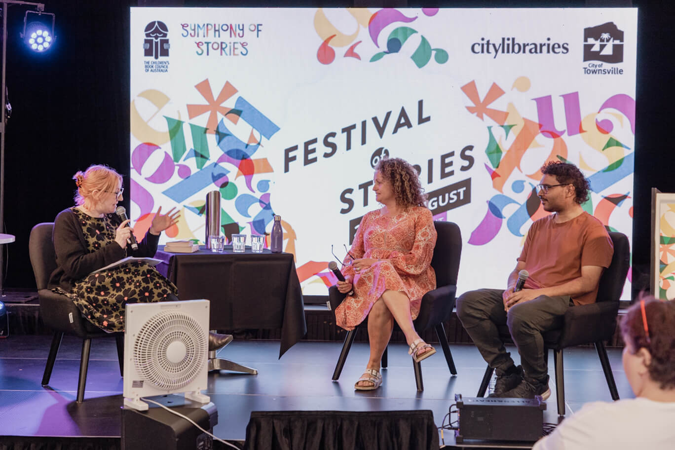 Talk with authors Gabbie Stroud and Gary Lonesborough at Festival of Stories 2026