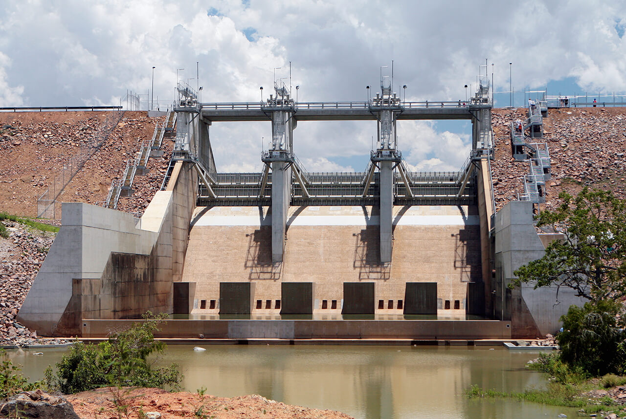 Ross River Dam - Upgrades completed (2008)