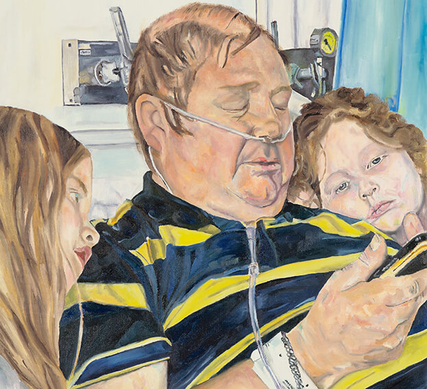 Claire B. Cusack, Matthew (detail) 2024