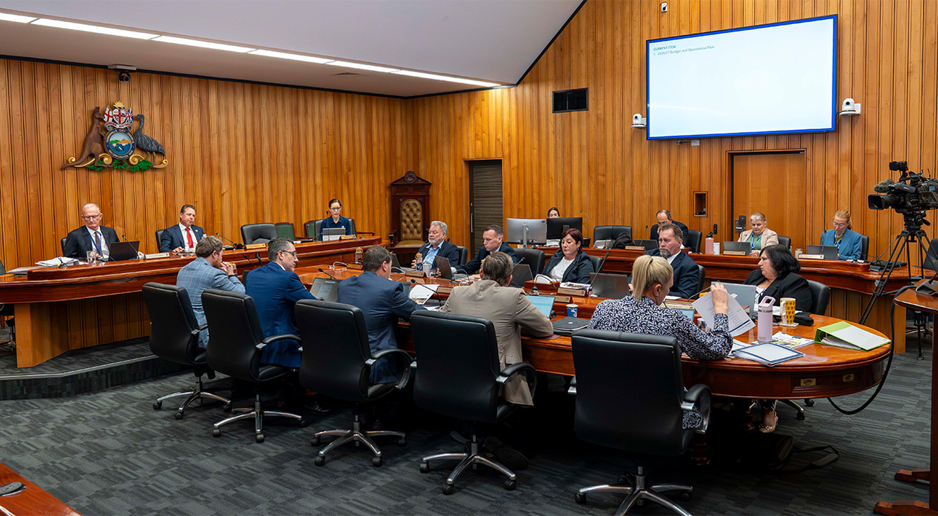 Townsville City Council ordinary meeting