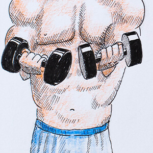 David Sewell, Fitness fanatic 2020