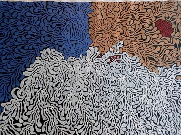 Agnes Wotton Jr, Sea Anemone, 2018