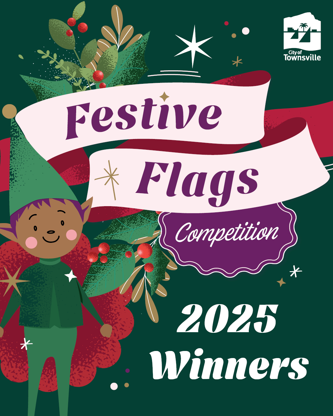 Festive flag winners