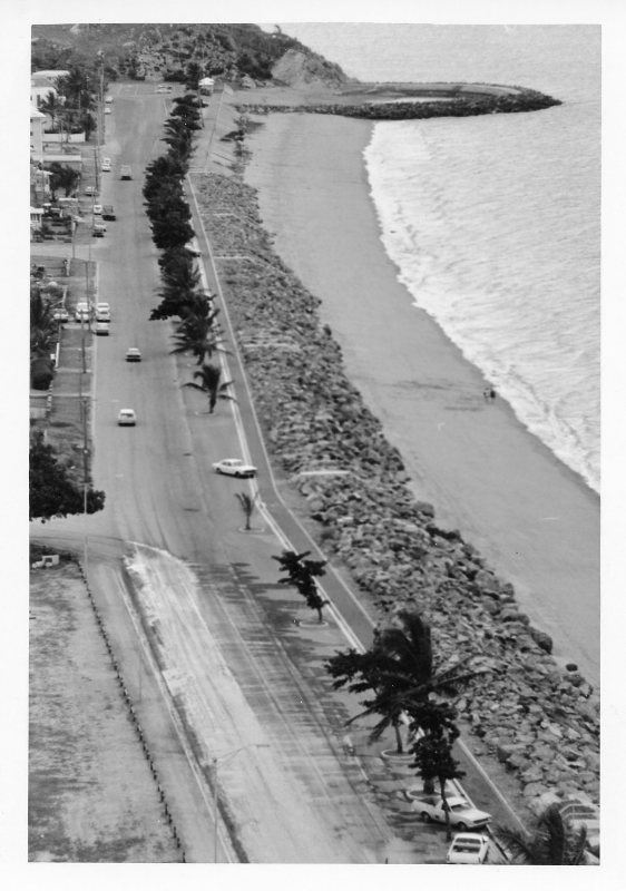 The Rockpool on The Strand, reconstructed after Cyclone Althea, 1973