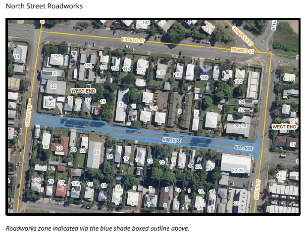 North Street West End Roadworks