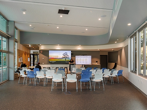 A meeting at Riverway