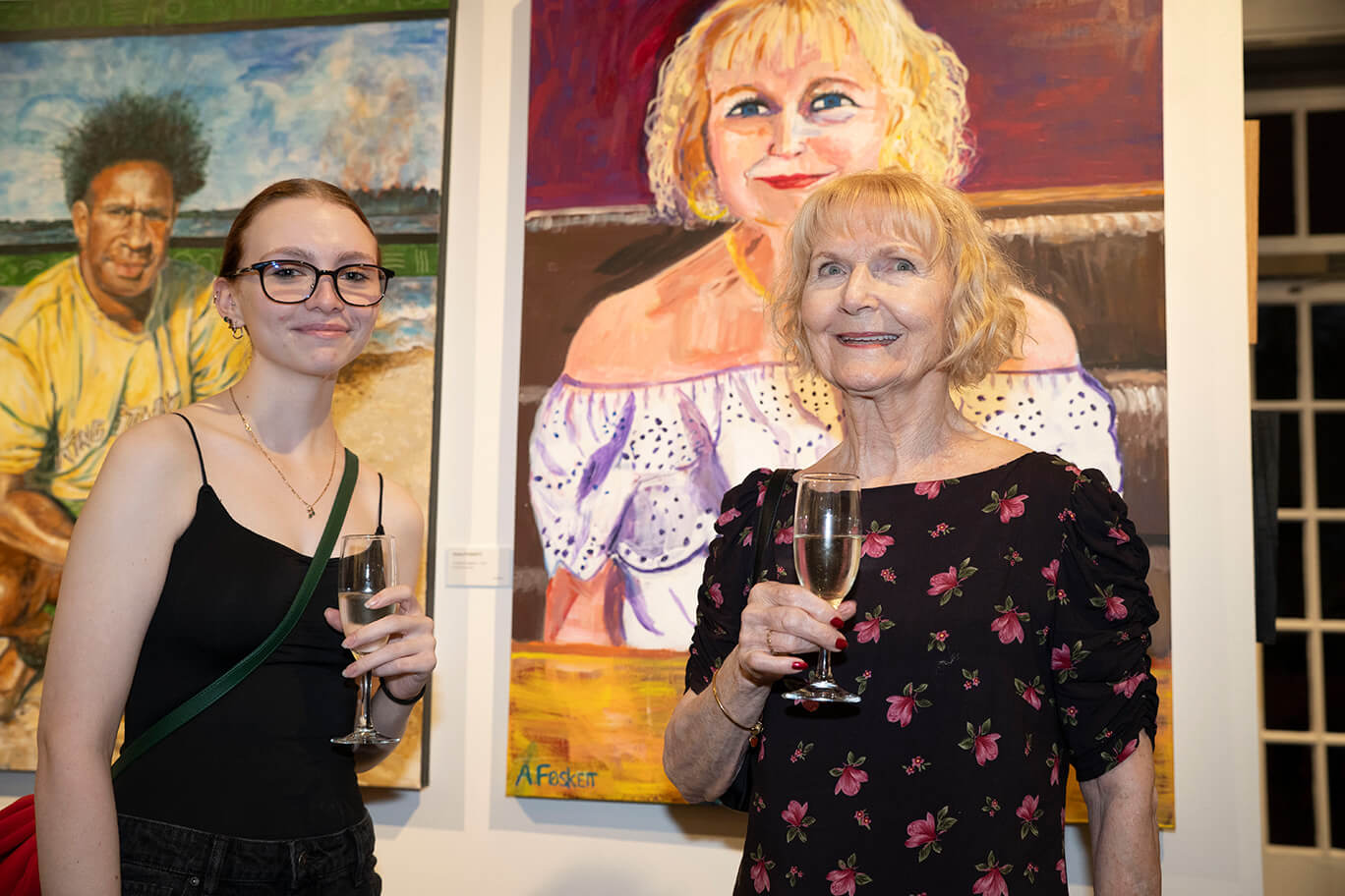 Sienna Murphy and Joan Richards