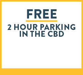Free 2P Parking in CBD until 1 April 2022
