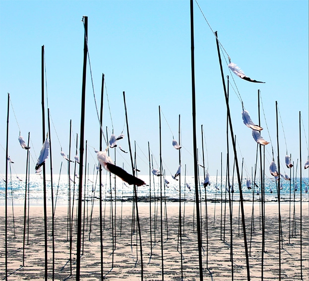 Simon Poole, Flock, 2014 with upgrade in 2024