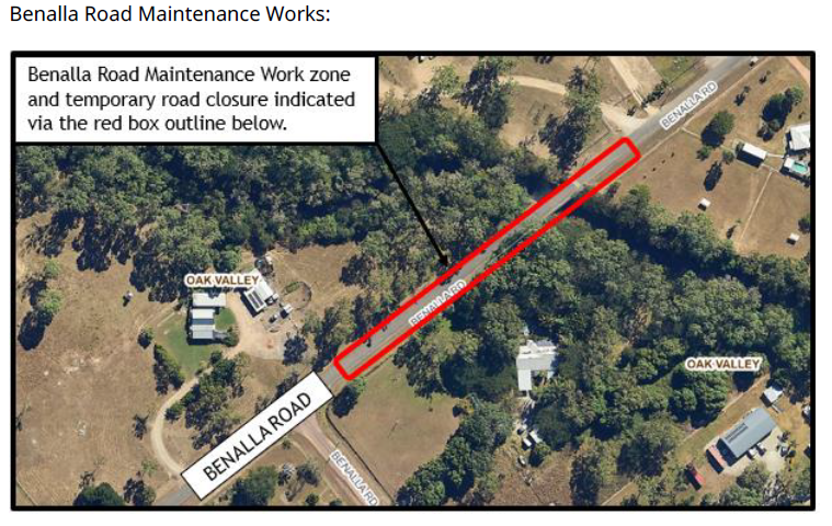 Benalla Road Maintenance Works
