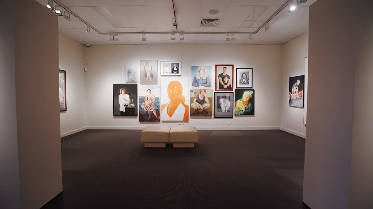 Artwork on display