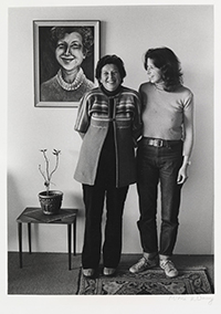 Ponch Hawkes, Mrs Mimi Torsh and her daughter Dany, 1976