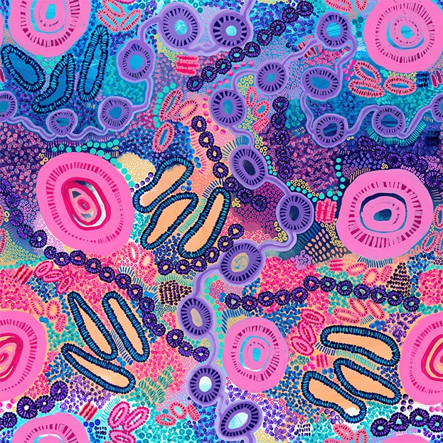 Mahalia Mabo, Coral Dreaming, 2022