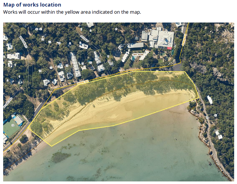 Geoffrey Bay Aerial Investigation Works