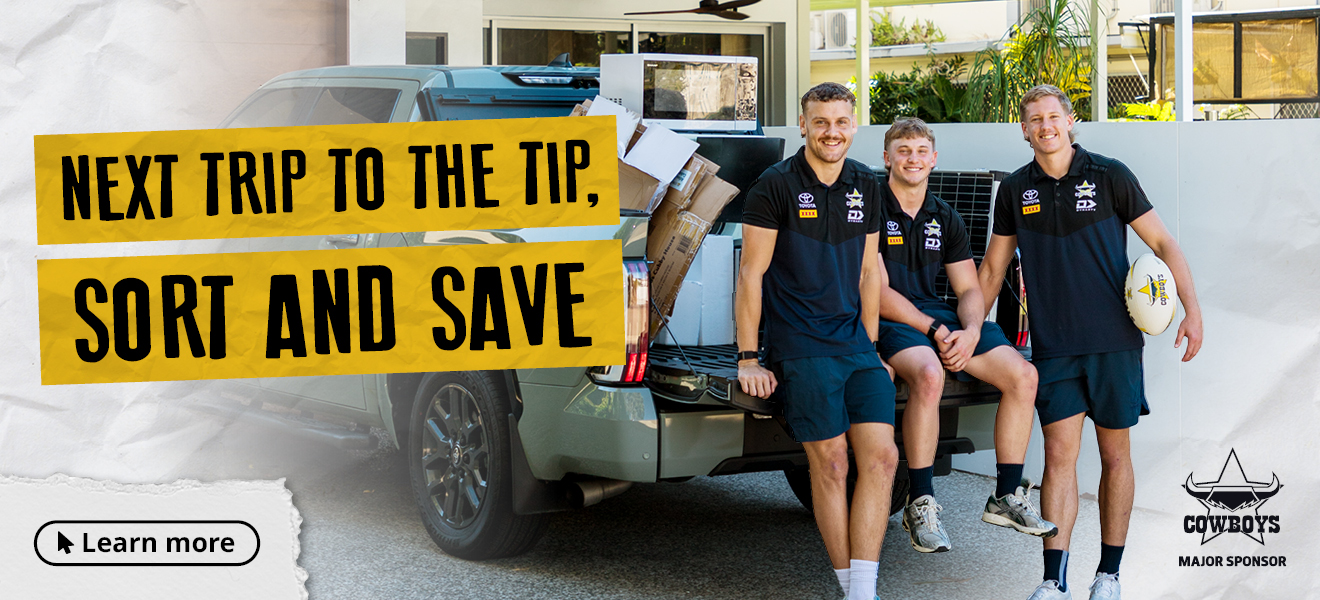 Next trip to the tip, sort and save. Council's waste facilities charge by load size, not vehicle size. Sort your load before you visit the tip and use no-charge drop off points for green waste and recyclables to help reduce the size and cost of your final load.